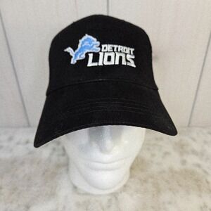 Black Detroit‎ Lions Sun Cruiser Mesh Snapback Trucker Hat OS NFL Football Vodka